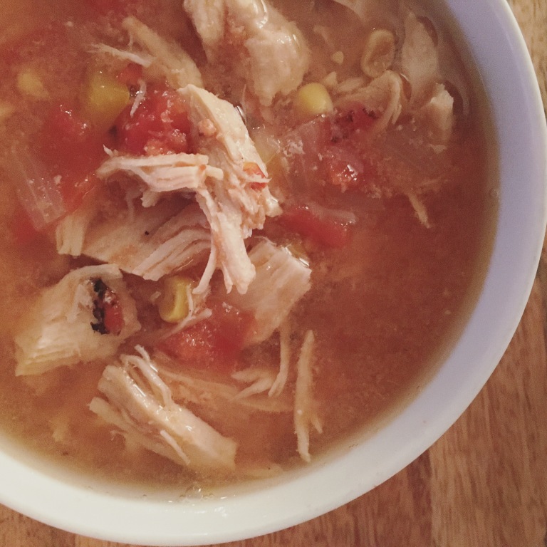 SOUP OF THE WEEK: Crockpot Chicken Taco Soup