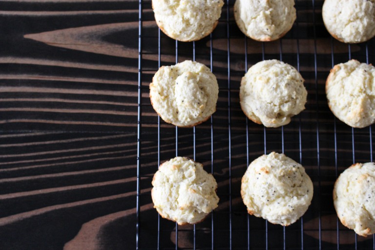 BAKE ME: Meyer Lemon Chia Seed Muffins