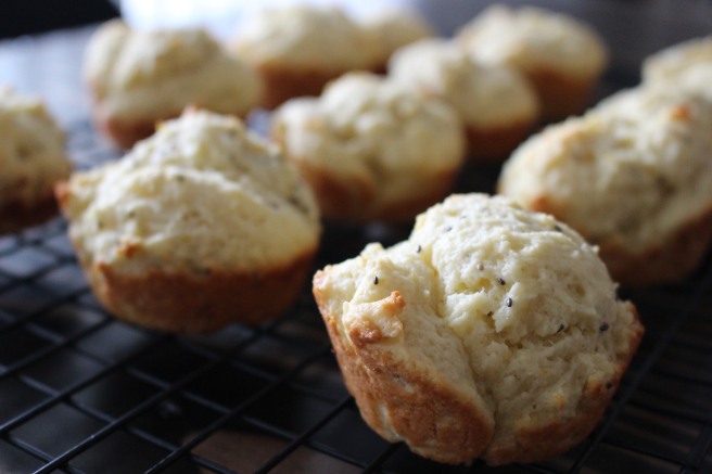 BAKE ME: Meyer Lemon Chia Seed Muffins